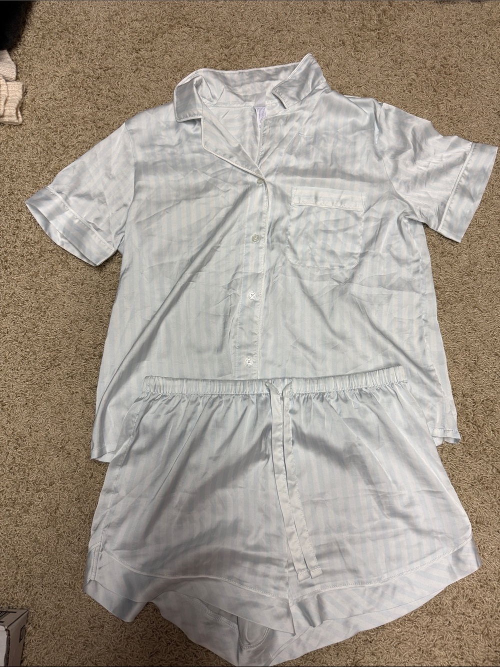 Stars above satin pajamas size medium